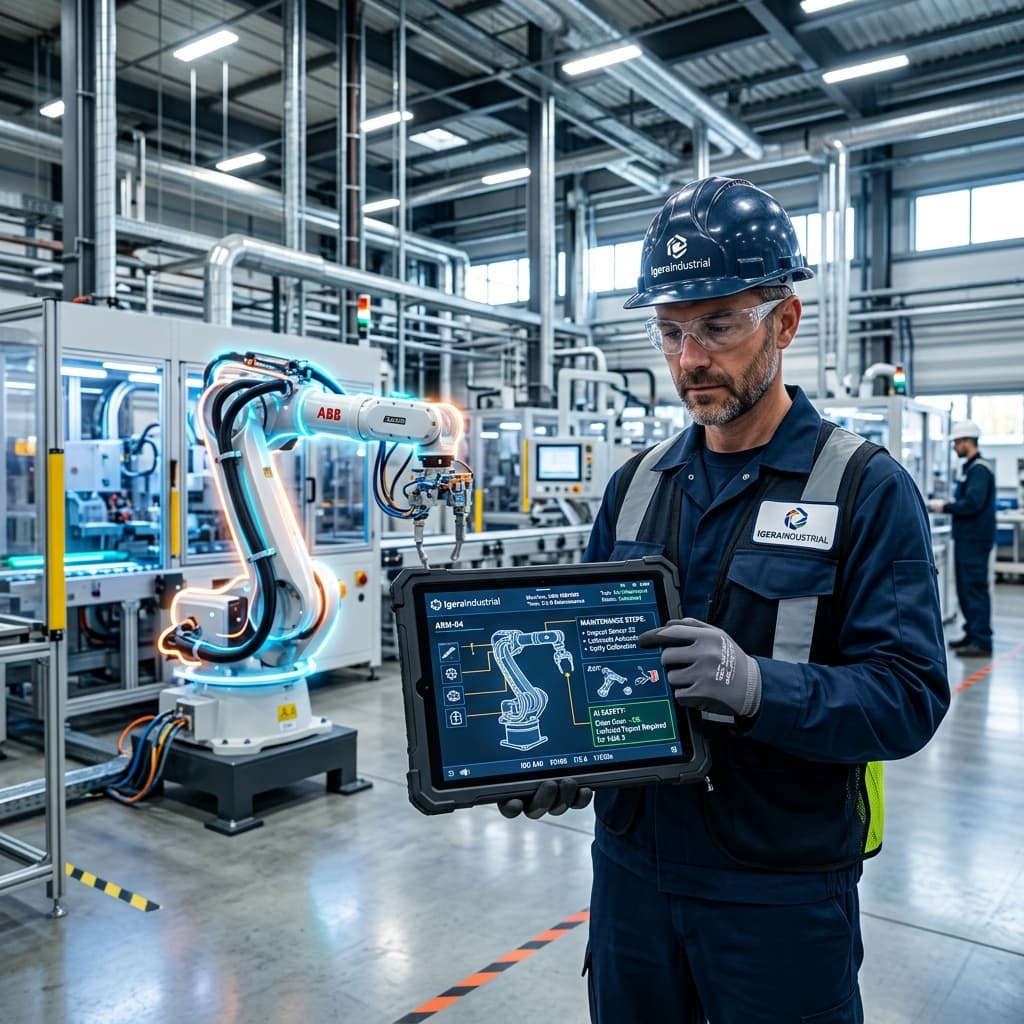 Seguridad 4.0: Protocolos de mantenimiento guiados por IA en planta